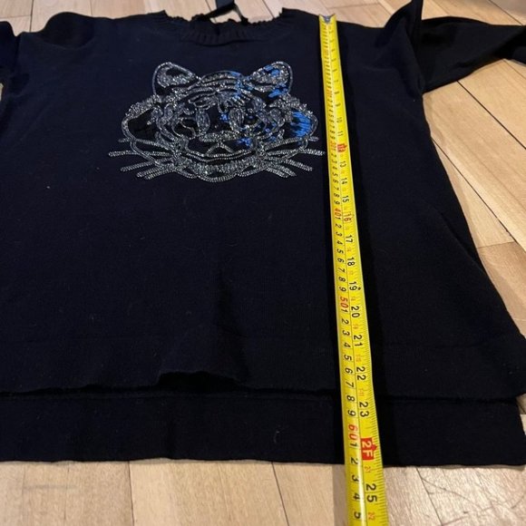 French Connection tiger embellished sweater - Picture 7 of 9